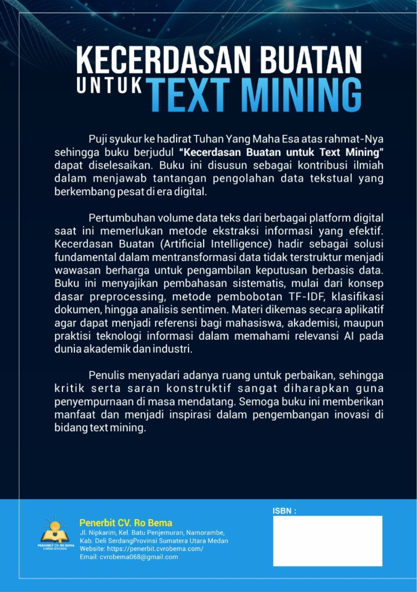 Kecerdasan Buatan Untuk Text Mining - Image 2